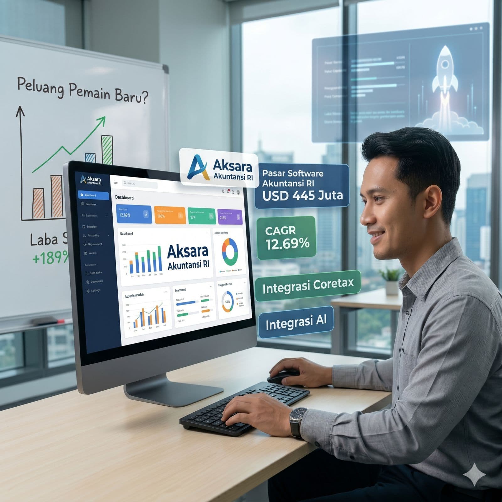 Market Share Software Akuntansi RI: Siapa Juaranya di Era Coretax?