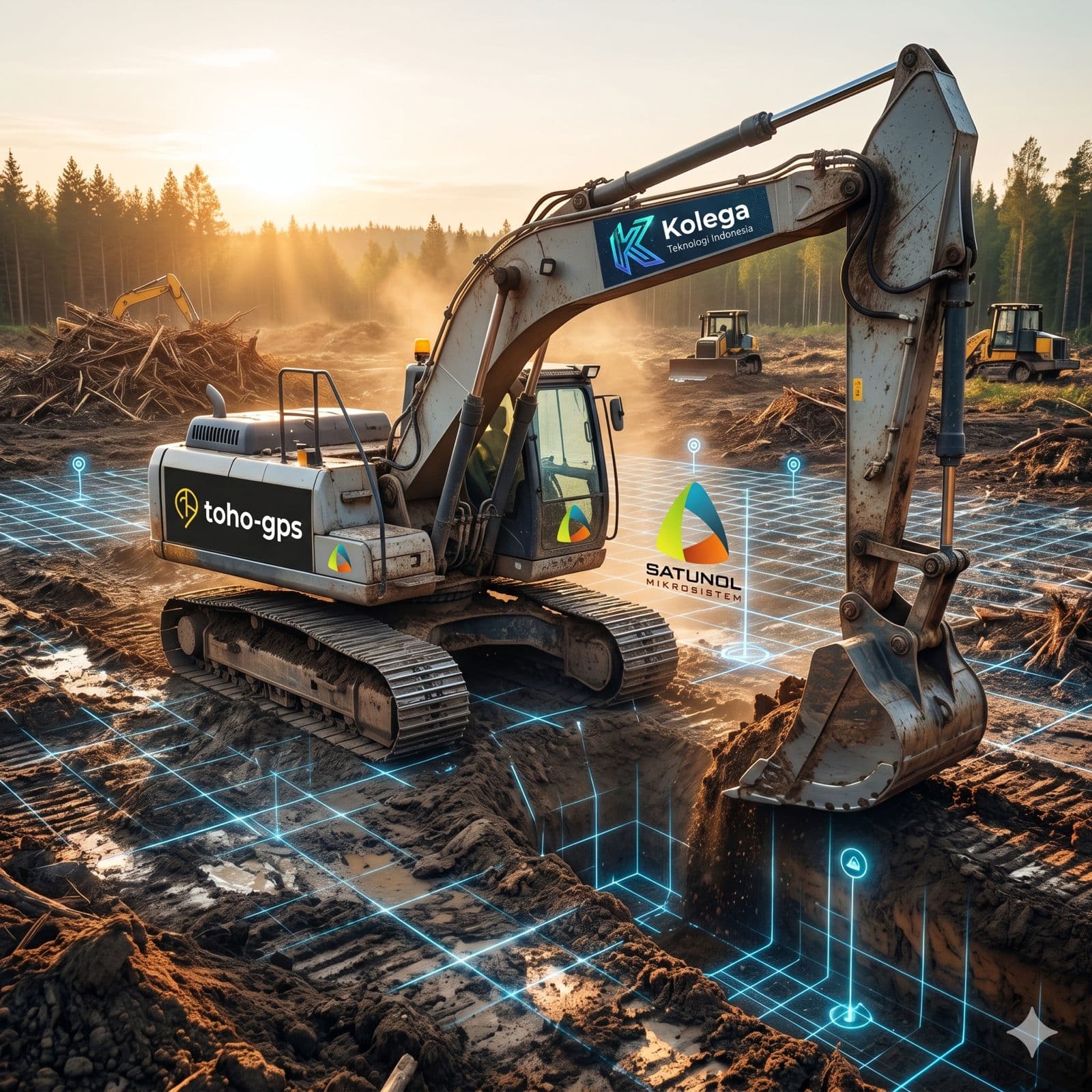 Toho GPS: Sulap Alat Berat Jadi Mesin Cerdas