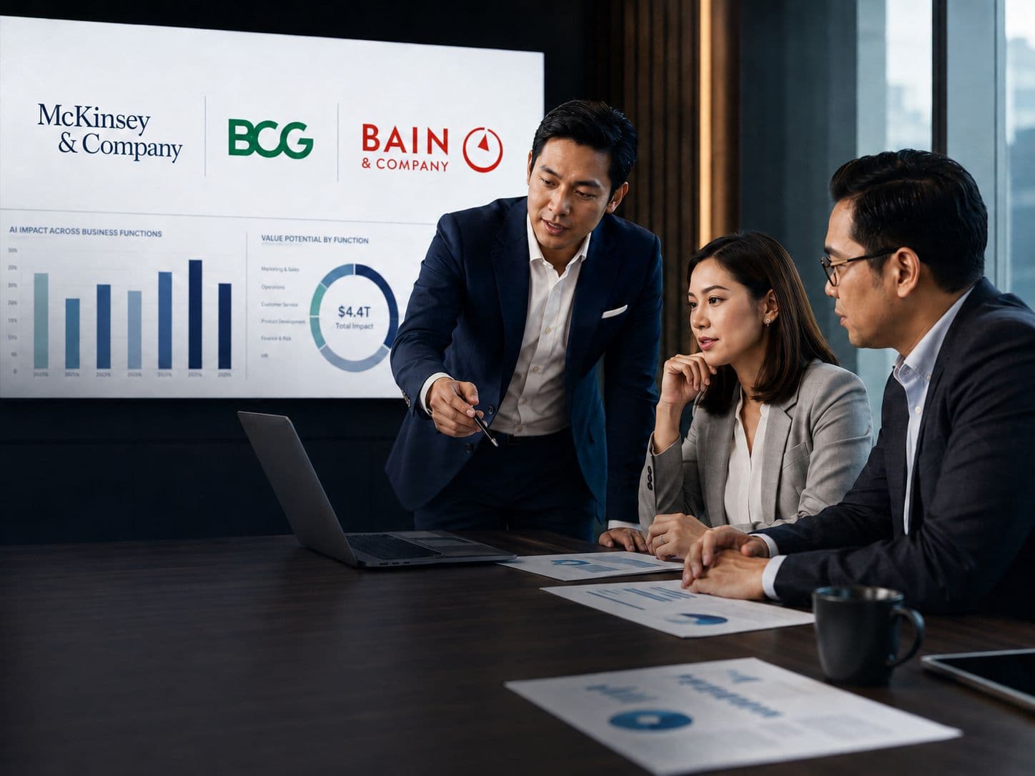 10 Solusi AI Menurut McKinsey, BCG, dan Bain