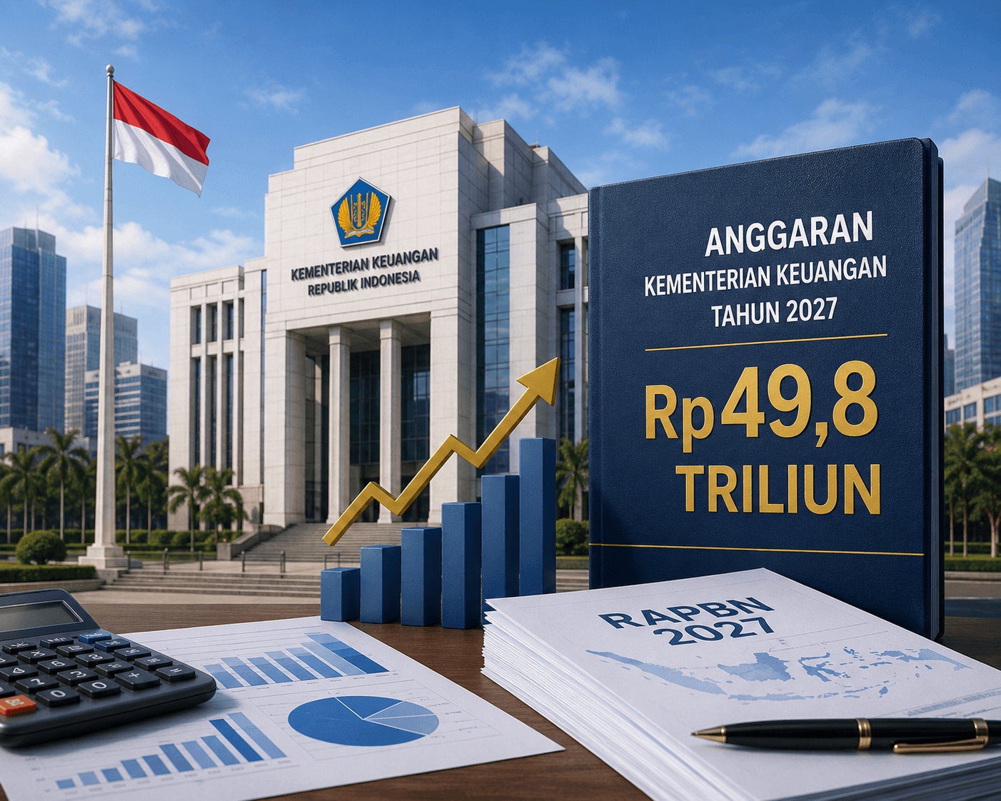 Komisi XI DPR RI Restui Pagu Anggaran Kementerian Keuangan 2027 Senilai Rp49,8 Triliun  Komisi XI DPR RI menyetujui pagu indikatif Kementerian Keuangan (Kemenkeu) dalam pembahasan awal Rancangan Anggaran Pendapatan dan Belanja Negara (RAPBN) Tahun Anggara